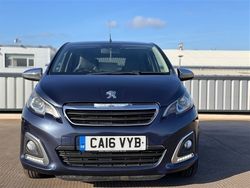 Blue Used 2016 Peugeot 108 Hatchback | £4,999 (Fair price)