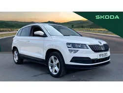White Used 2019 Skoda Karoq SE SUV | £12,104 (Good price)