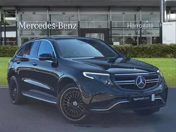 Black Used 2022 Mercedes EQC400 AMG Line Premium Plus SUV | £33,500 (Fair price)