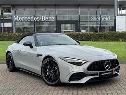 Grey Used 2023 Mercedes SL43 AMG Premium Plus Cabriolet | £72,919 (Fair price)