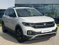 Pure white Used 2023 VW T-Cross Black Edition SUV | £18,654 (Fair price)