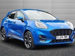 Desert island blue Used 2024 Ford Puma ST-Line X Hatchback | £16,400 (Fair price)