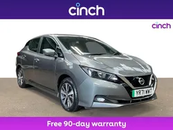 Grey Used 2021 Nissan Leaf Acenta Hatchback | £9,099 (Fair price)