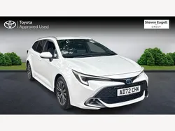 White Used 2023 Toyota Corolla Design Estate | £23,023 (A bit pricey)