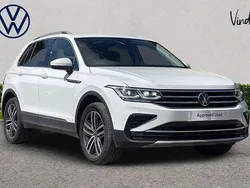 White Used 2022 VW Tiguan Elegance SUV | £28,149 (Fair price)