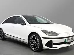 Serenity white Used 2024 Hyundai Ioniq 6 Ultimate Sedan | £29,425 (Fair price)