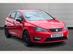 Red Used 2015 Seat Ibiza FR Hatchback | £6,590 (Fair price)