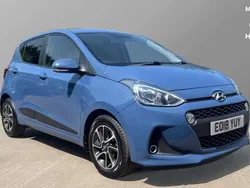 Blue Used 2018 Hyundai i10 Premium Hatchback | £8,961 (Good price)