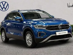 Blue Used 2022 VW T-Roc Life SUV | £22,834 (Fair price)