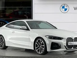 White Used 2023 BMW 420 M Sport Coupe | £31,125 (Good price)