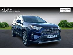Blue Used 2020 Toyota RAV4 Estate | £26,650 (A bit pricey)