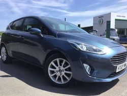 Blue Used 2020 Ford Fiesta Titanium X Hatchback | £11,795 (Fair price)