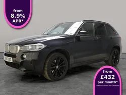 Black Used 2017 BMW X5 M Sport SUV | £22,676 (Fair price)