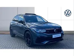 Grey Used 2024 VW Tiguan Black Edition SUV | £30,514 (A bit pricey)