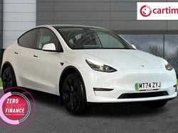 White Used 2024 Tesla Model Y Long Range RWD SUV | £35,702 (Expensive)