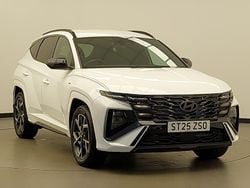 Special solid atlas white New 2025 Hyundai Tucson N Line SUV | £28,998 (Super price)
