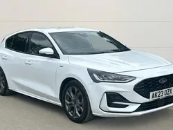 Frozen white (premium colour) Used 2023 Ford Focus ST-Line Hatchback | £16,174 (Fair price)