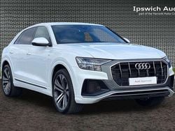 White Used 2023 Audi Q8 S-Line SUV | £46,750 (Fair price)