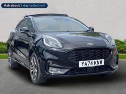 Black Used 2024 Ford Puma ST-Line Hatchback | £20,250 (A bit pricey)