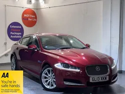 Red Used 2013 Jaguar XF Premium Luxury Sedan | £4,999 (Good price)