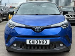 Blue Used 2018 Toyota C-HR SUV | £12,890 (Fair price)