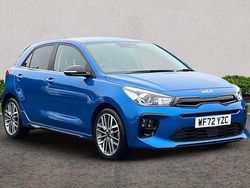Blue Used 2022 Kia Rio 4 Hatchback | £15,095 (Fair price)