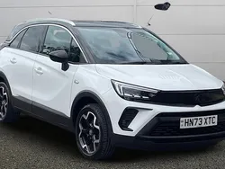 White Used 2023 Vauxhall Crossland Ultimate SUV | £16,295 (Fair price)