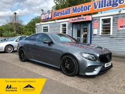 Grey Used 2018 Mercedes E220 AMG line Coupe | £16,995 (Good price)