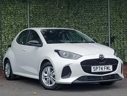 White Used 2024 Mazda 2 Center-Line Hatchback | £18,498 (Fair price)