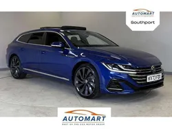 Blue Used 2023 VW Arteon R-line Estate | £29,999 (Expensive)