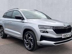 Silver Used 2025 Skoda Karoq SportLine SUV | £29,611 (Fair price)