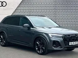 Grey Used 2025 Audi Q7 Black Edition SUV | £60,990 (Expensive)