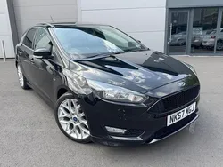 Black Used 2017 Ford Focus ST-Line Hatchback | £6,490 (Good price)