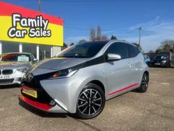 Silver Used 2018 Toyota Aygo x-press Hatchback | £8,995 (Fair price)