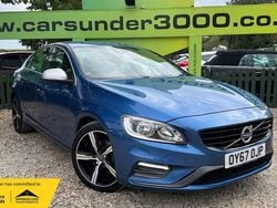 Blue Used 2017 Volvo S60 R-Design Sedan | £8,325 (Fair price)