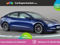 Used 2023 Tesla Model 3 Performance Sedan | £23,197 (A bit pricey)