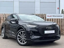 Mythos black Used 2023 Audi Q4 e-tron Comfort SUV | £30,950 (Expensive)