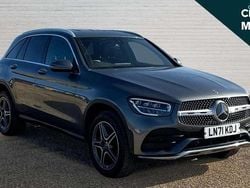Grey Used 2022 Mercedes GLC300e AMG line SUV | £29,648 (Super price)