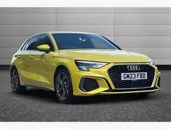 Yellow Used 2023 Audi A3 S-Line Hatchback | £23,500 (Fair price)