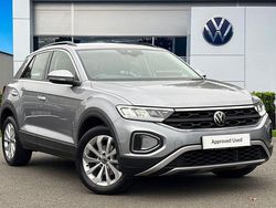 Silver Used 2023 VW T-Roc Life SUV | £17,690 (Fair price)