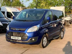 Blue Used 2018 Ford Tourneo Custom Titanium MPV | £10,950 (Super price)