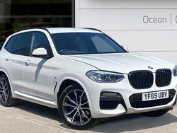 White Used 2019 BMW X3 M Sport SUV | £29,900 (Fair price)