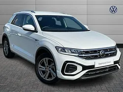 White Used 2025 VW T-Roc R-line SUV | £28,763 (Fair price)
