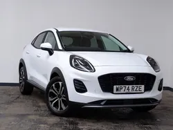 White Used 2024 Ford Puma Titanium Hatchback | £19,798 (Fair price)
