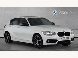White Used 2019 BMW 118 Sport Line Hatchback | £14,650 (Fair price)
