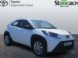 White Used 2023 Toyota Aygo PURE Hatchback | £14,000 (Fair price)