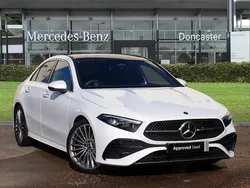 White Used 2024 Mercedes A200 AMG Line Premium Plus Sedan | £27,467 (Fair price)