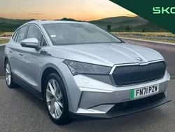 Silver Used 2021 Skoda Enyaq iV Suite SUV | £16,862 (Fair price)