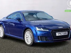 Blue Used 2017 Audi TT Design Coupe | £14,899 (Good price)