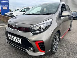 Silver Used 2017 Kia Picanto GT-Line Hatchback | £8,495 (Fair price)